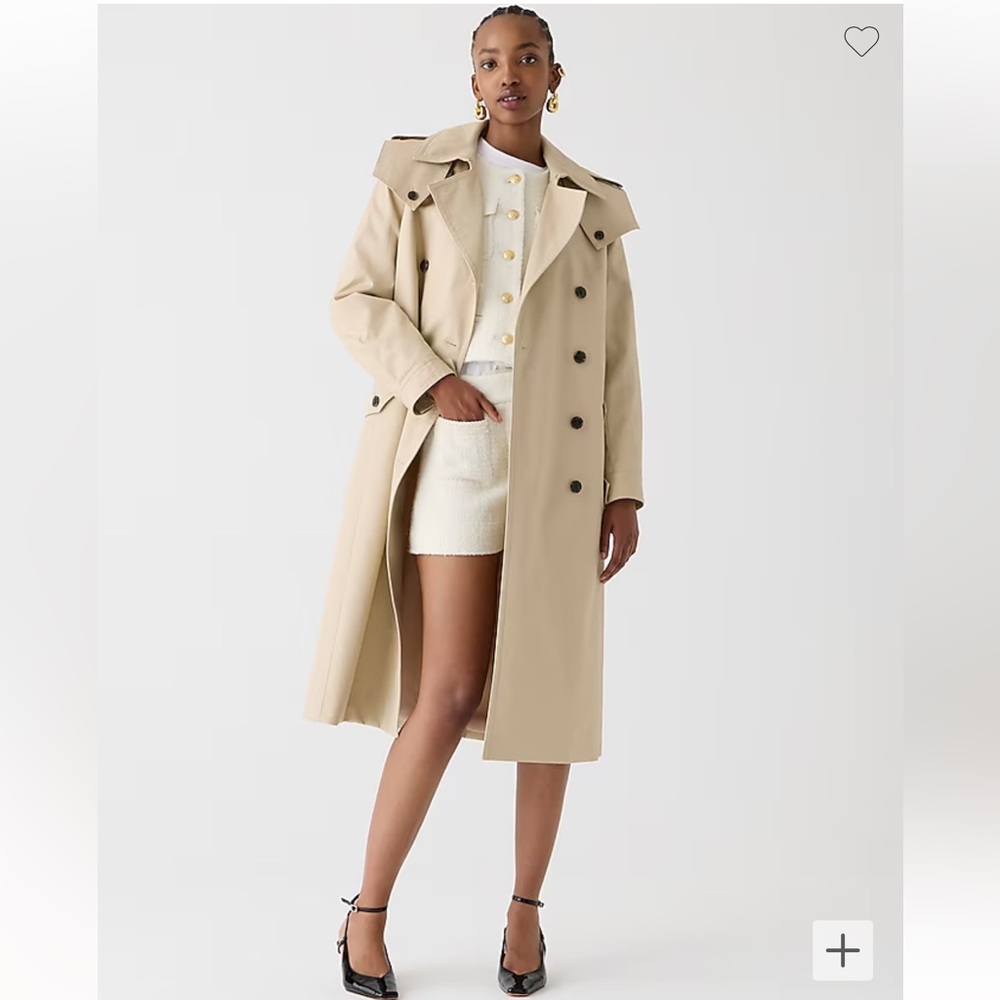 J. Crew | Double-breasted Trench Coat BRAND NEW